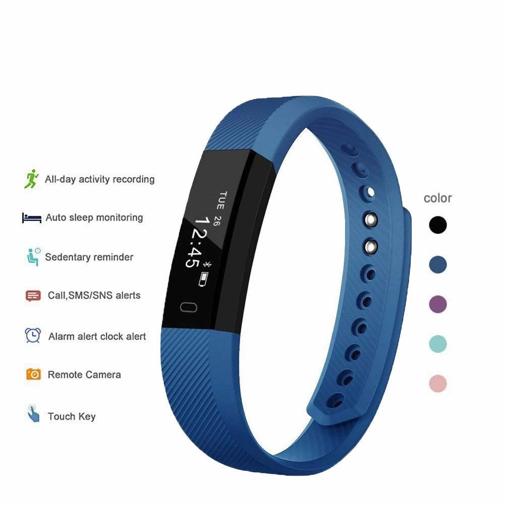 SmartFit Slim Activity Tracker And Monitor Smart Watch - Shopiville