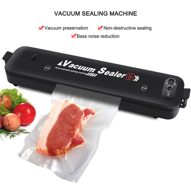 Vacuum Sealer Machine Food Preservation Storage Saver Automatic With - Shopiville