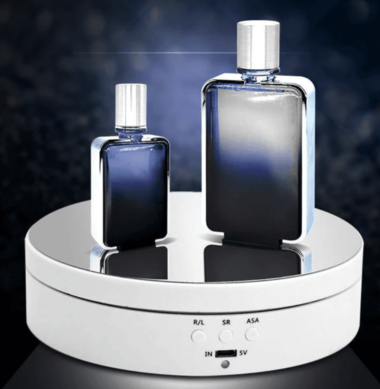 360° Rotating Display Stand for Jewelry Photography - Electric Motorized Showcase - Shopiville