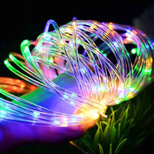 33FT LED Strip Rope Light - 100 LED Tube String for Outdoor Garden Party