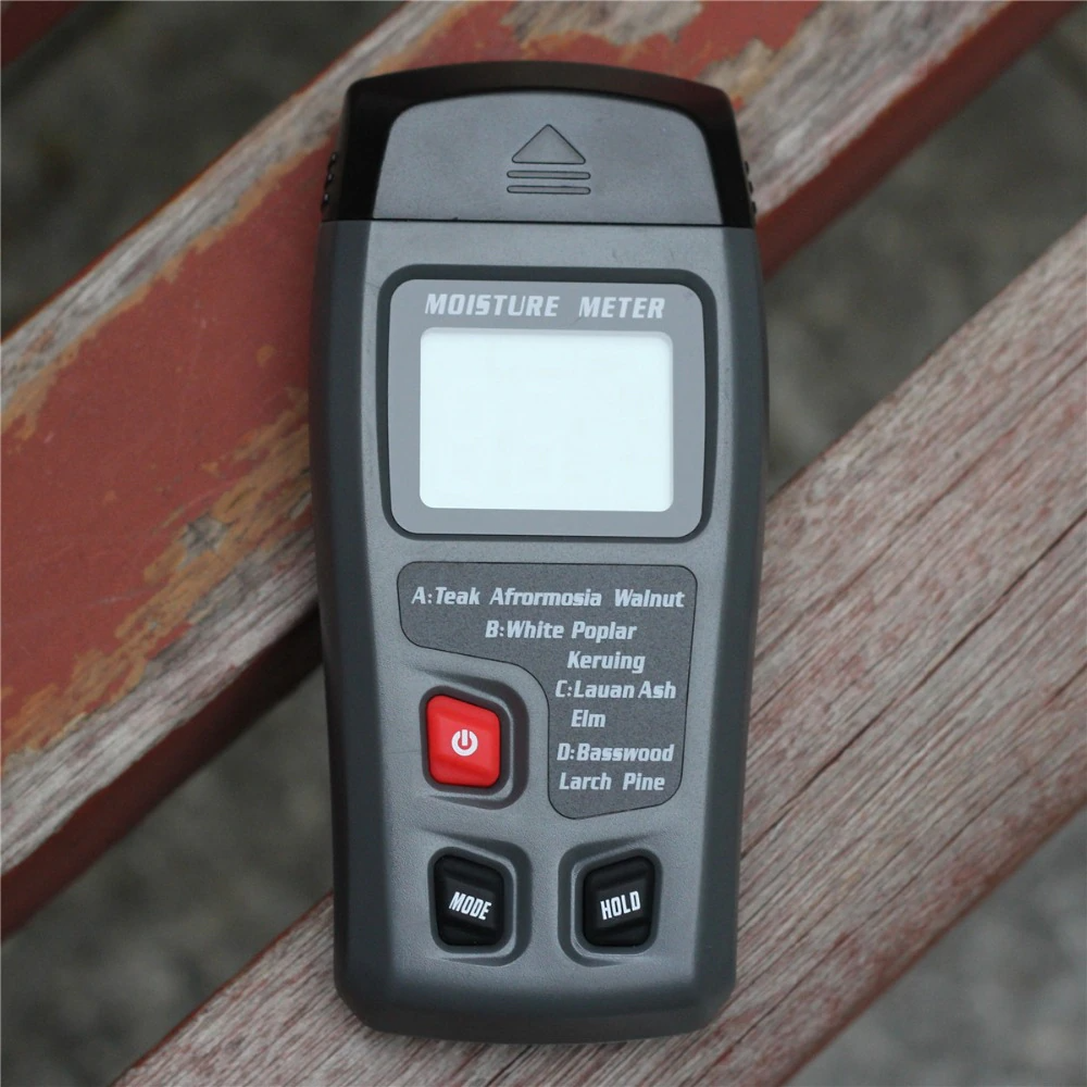 Digital LCD Wood Moisture Meter for Accurate Detection of Wood, Firewood, and Paper - Shopiville