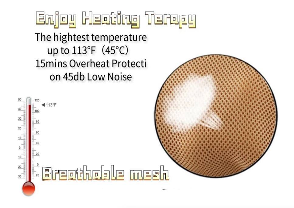 Shiatsu Neck and Shoulder Massager with Heat for Deep Tissue Relief 3D - Shopiville