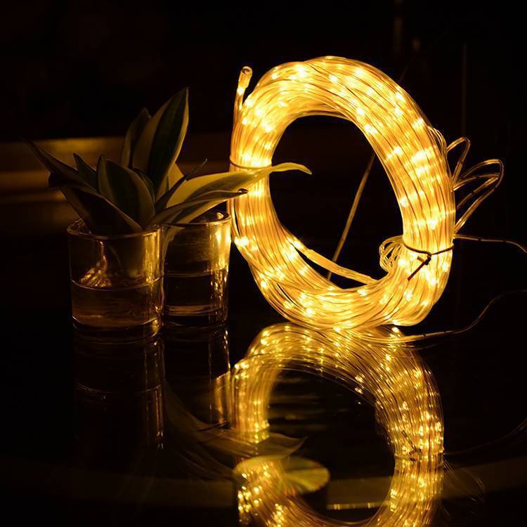 33FT LED Strip Rope Light - 100 LED Tube String for Outdoor Garden Party