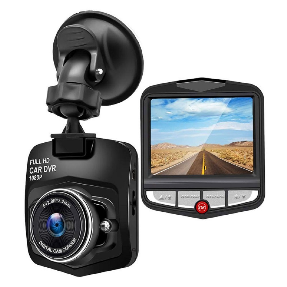 2.4'' Full HD Dash Cam 1080P Car DVR with Night Vision for Front or Rear Use
