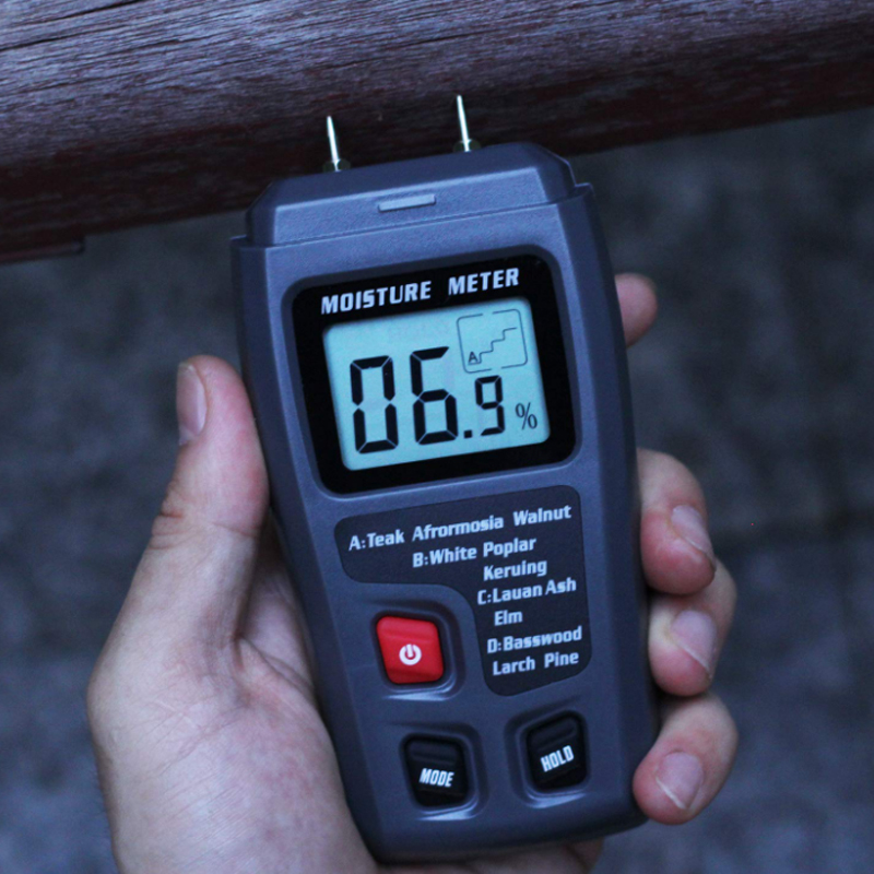 Digital LCD Wood Moisture Meter for Accurate Detection of Wood, Firewood, and Paper - Shopiville