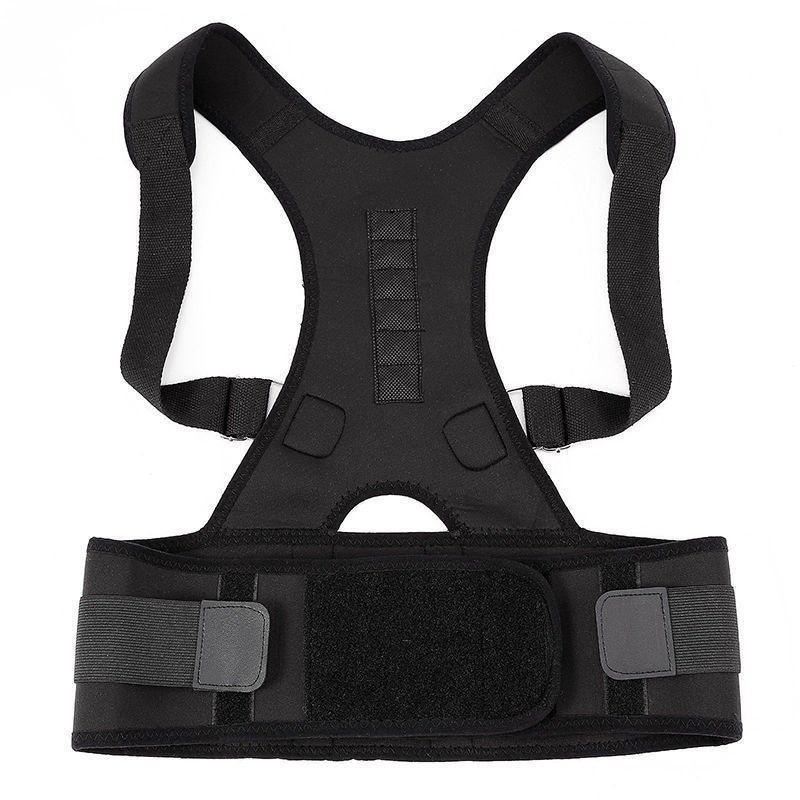Posture Corrector Magnetic Back Support Shoulder Brace Belt Band - Shopiville