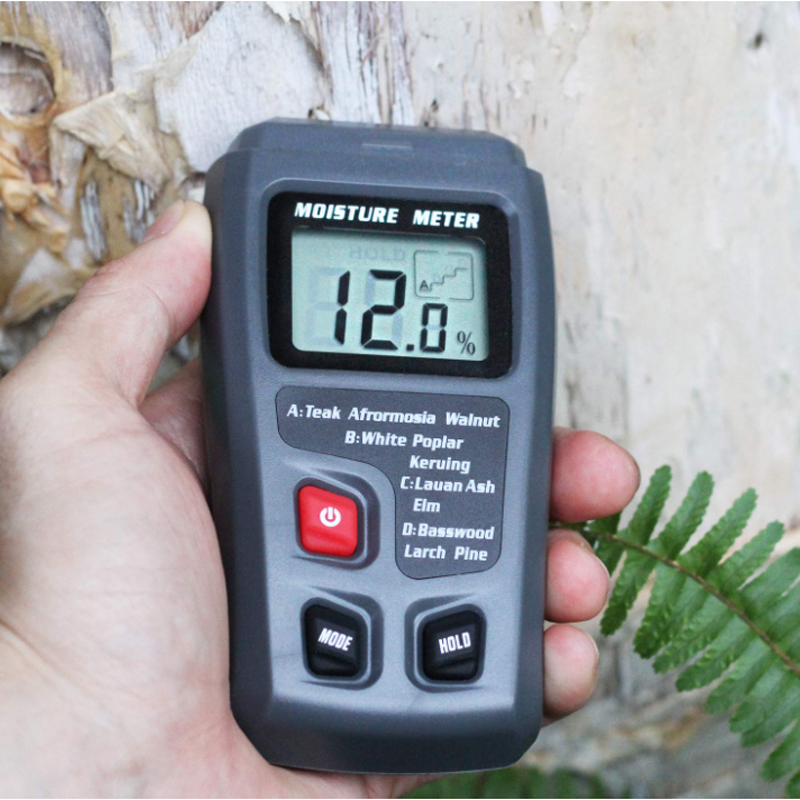 Digital LCD Wood Moisture Meter for Accurate Detection of Wood, Firewood, and Paper - Shopiville