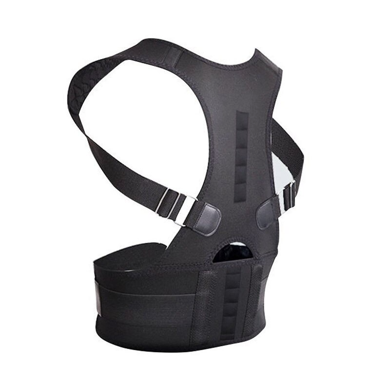 Posture Corrector Magnetic Back Support Shoulder Brace Belt Band - Shopiville