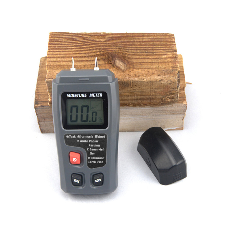 Digital LCD Wood Moisture Meter for Accurate Detection of Wood, Firewood, and Paper - Shopiville