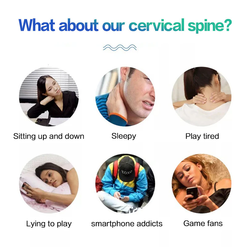 Electric Neck Massager - Cervical Pulse Muscle Relaxation with Magnetic Therapy - Shopiville