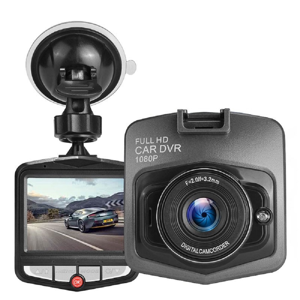 2.4'' Full HD Dash Cam 1080P Car DVR with Night Vision for Front or Rear Use