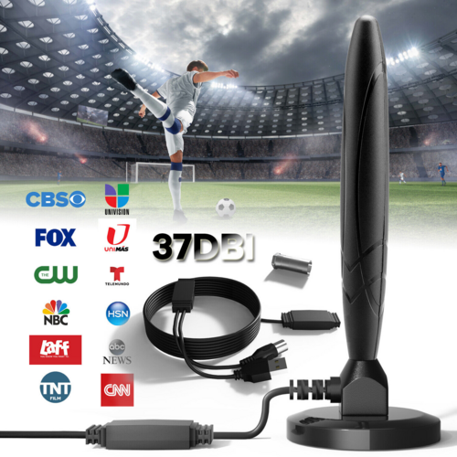 5600Miles Upgraded TV Antenna HDTV Amplified Digital 4K 1080P Long - Shopiville