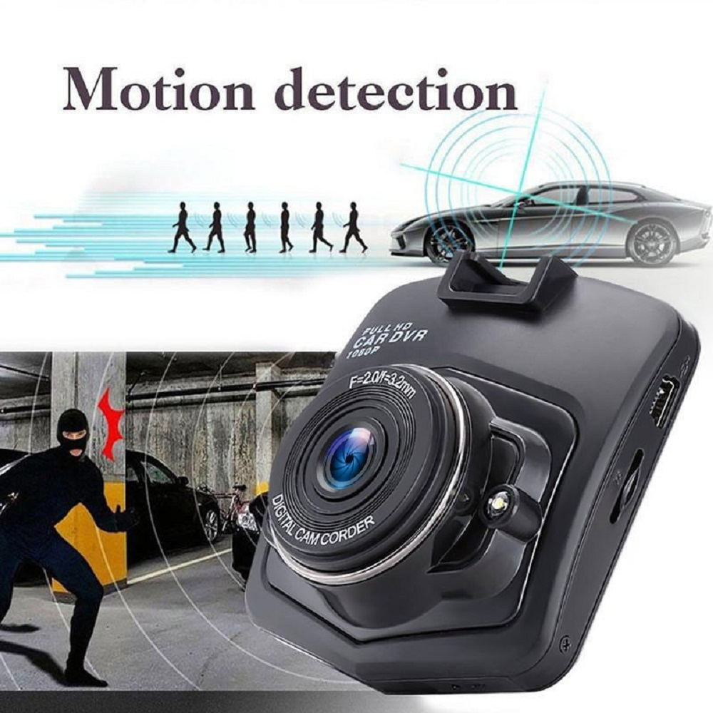 2.4'' Full HD Dash Cam 1080P Car DVR with Night Vision for Front or Rear Use