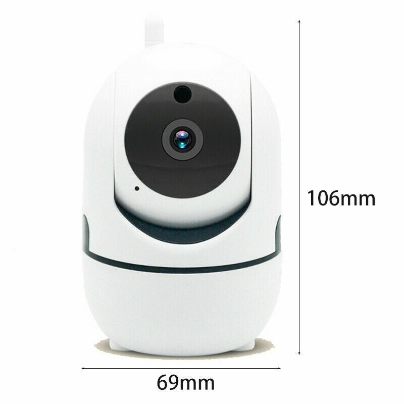 1080P WiFi Security Camera for Indoor Home Use with Night Vision for Baby and Pet Monitoring - Shopiville