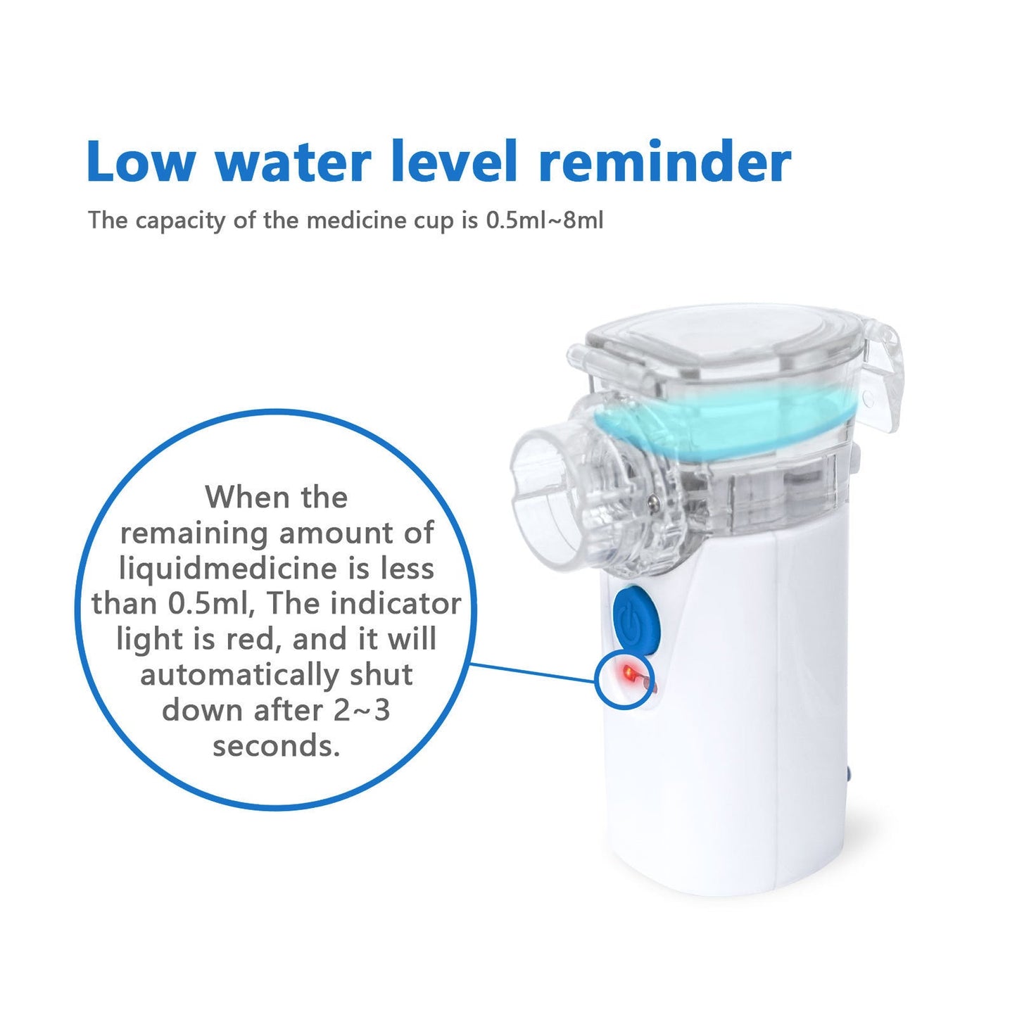 Portable Nebulizer for Kids and Adults - Travel Friendly for Home Use - Shopiville