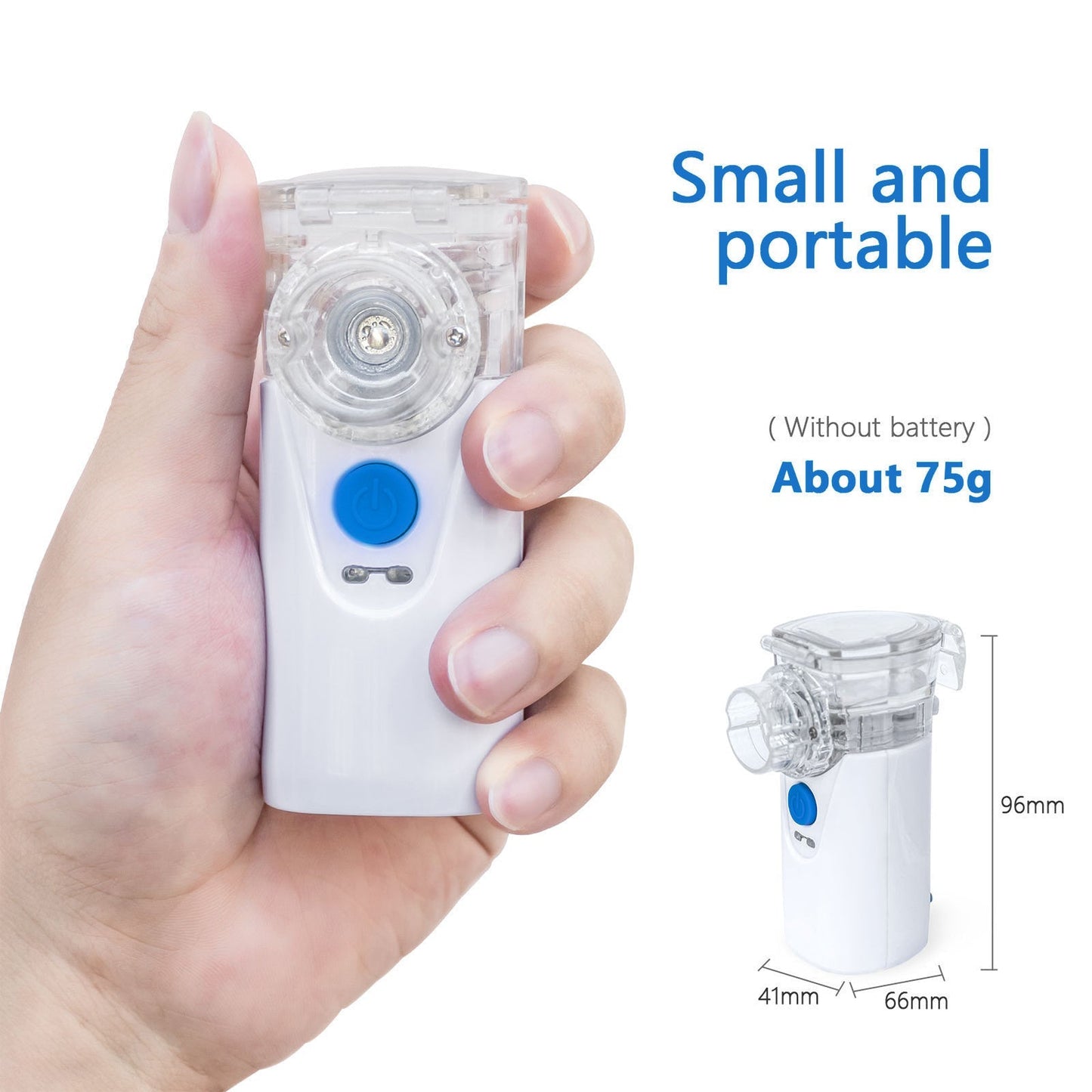 Portable Nebulizer for Kids and Adults - Travel Friendly for Home Use - Shopiville