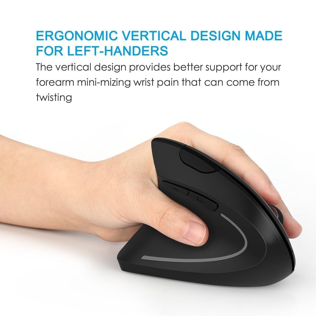 2.4G Wireless Ergonomic Vertical Mouse - Shopiville