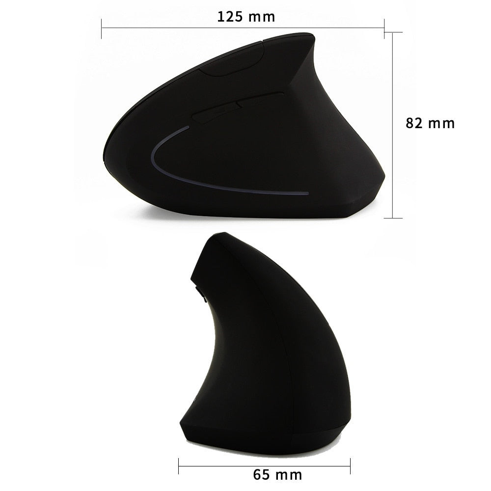 2.4G Wireless Ergonomic Vertical Mouse - Shopiville
