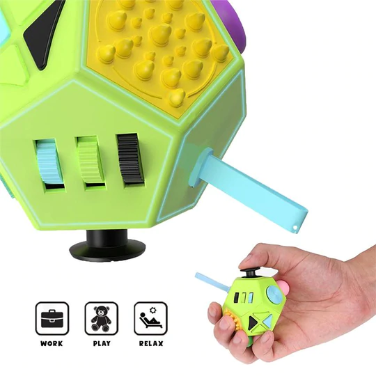 Stress Relief Gadget - Anti-Stress Magic Cube Toys for Relaxation - Shopiville